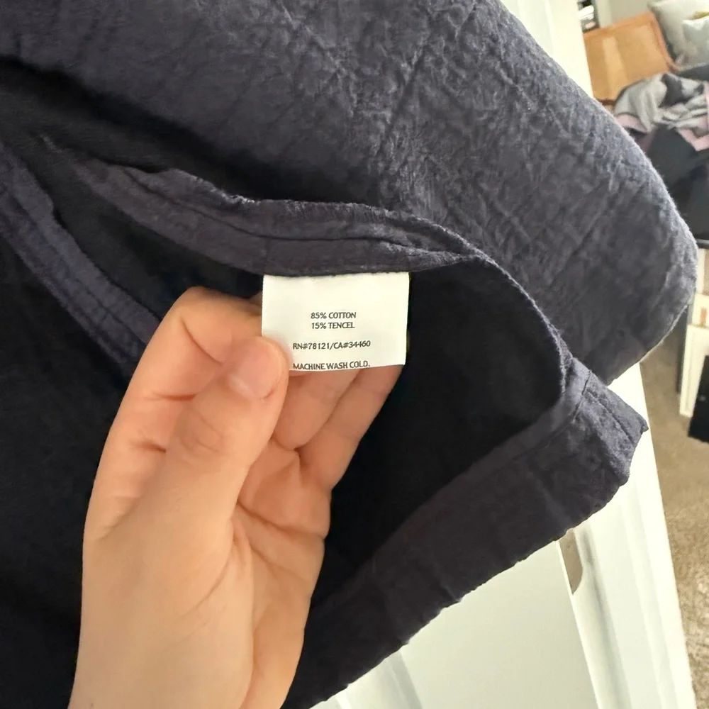 Women's Eileen Fischer Asian style coat - Picture 5 of 5